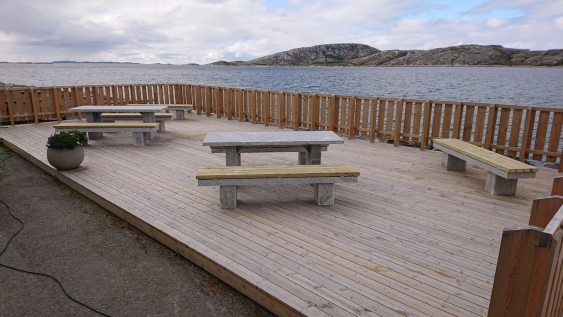 Evjen Granitt, Badeplass Meløy